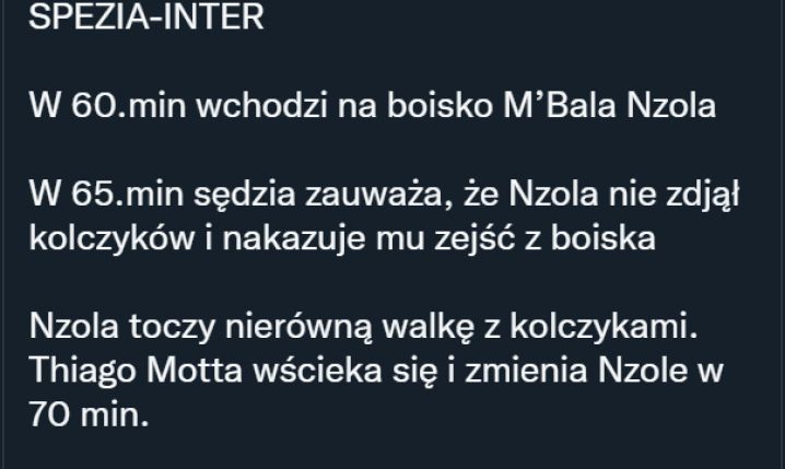 ABSURDALNA sytuacja w meczu Spezia - Inter! XD